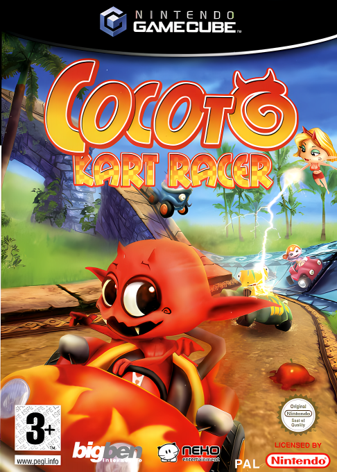 Jaquette de Cocoto Kart Racer