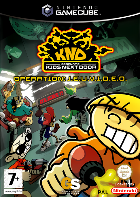 Jaquette de Codename : Kids Next Door - Operation : J.E.U.V.I.D.E.O.