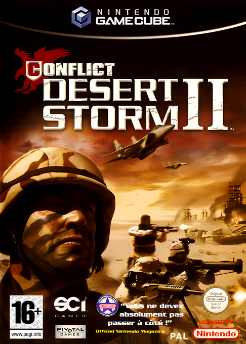 Jaquette de Conflict : Desert Storm II