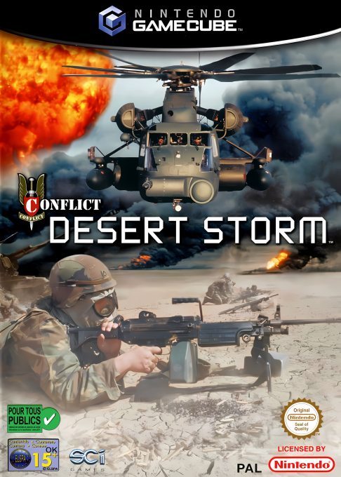 Jaquette de Conflict : Desert Storm