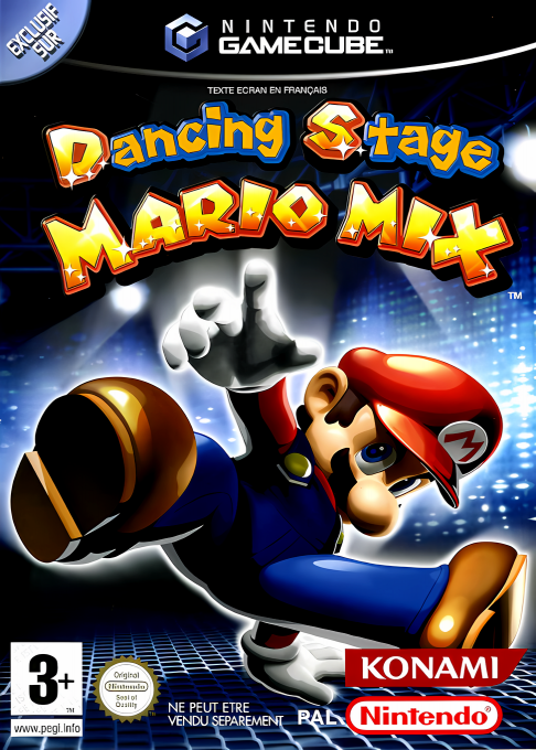 Jaquette de Dancing Stage : Mario Mix