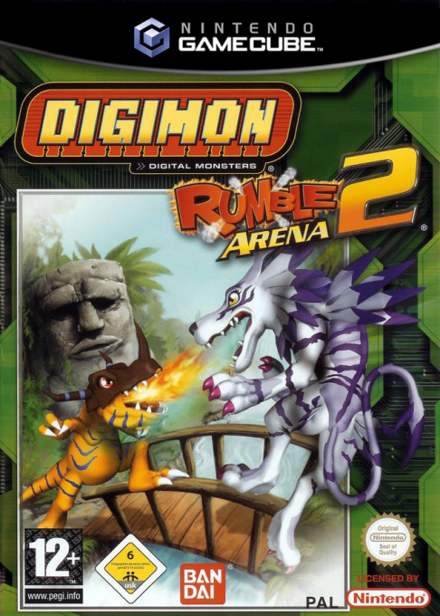 Jaquette de Digimon : Rumble Arena 2