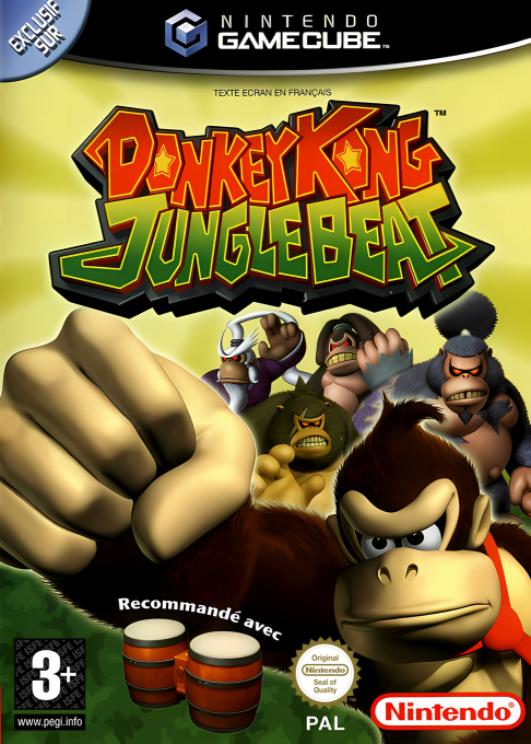Jaquette de Donkey Kong Jungle Beat