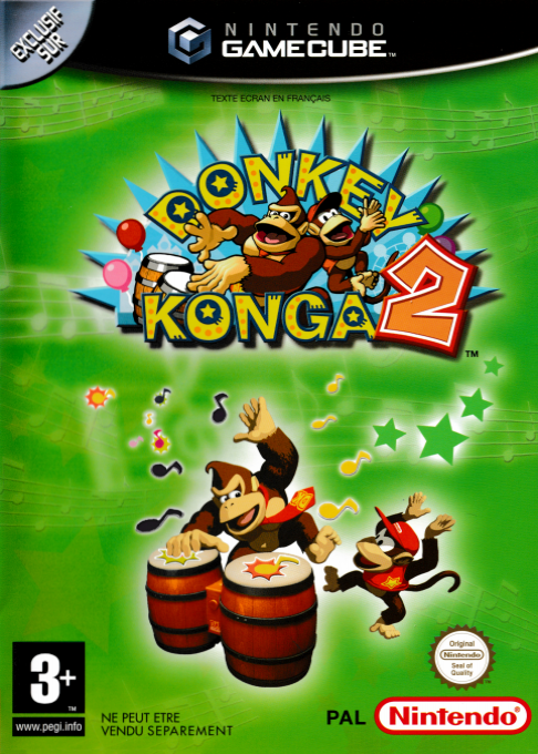 Jaquette de Donkey Konga 2