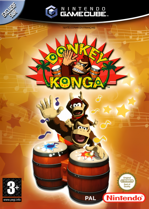 Jaquette de Donkey Konga