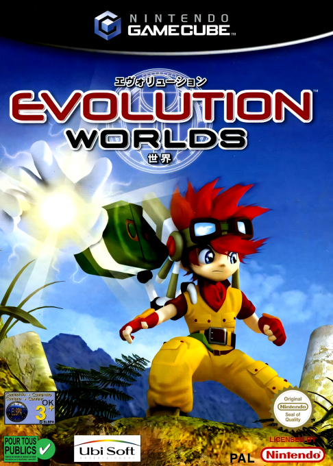 Jaquette de Evolution Worlds