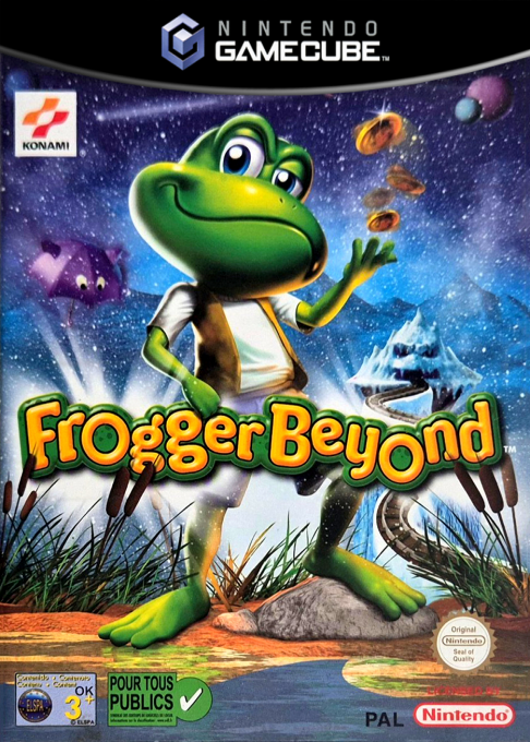 Jaquette de Frogger Beyond