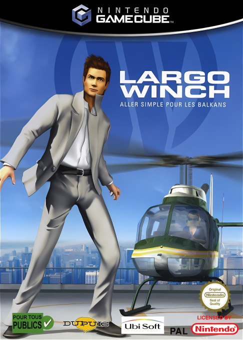 Jaquette de Largo Winch : Aller simple pour les Balkans