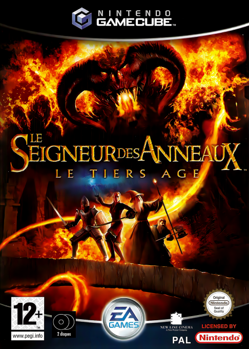 Jaquette de Le Seigneur des Anneaux : Le Tiers Age