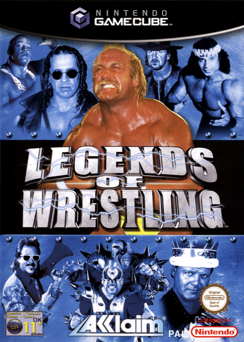 Jaquette de Legends of Wrestling