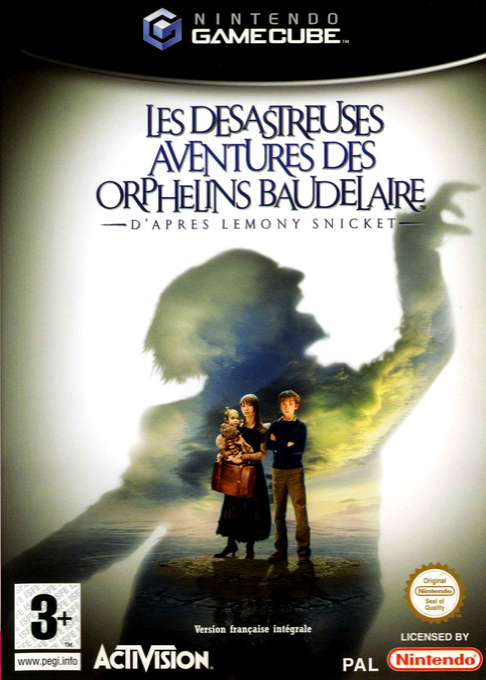 Jaquette de Les Desastreuses Aventures des Orphelins Baudelaire