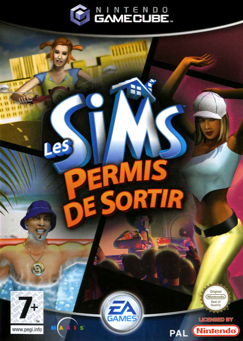 Jaquette de Les Sims : Permis de Sortir