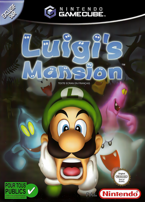 Jaquette de Luigi's Mansion