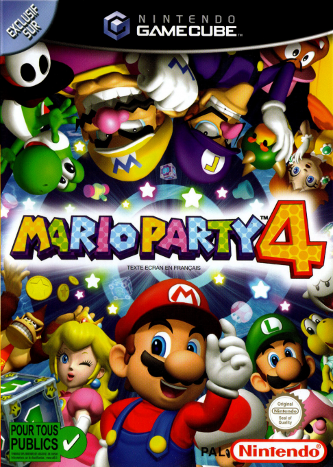 Jaquette de Mario Party 4