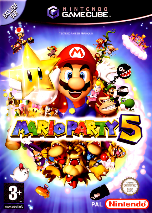Jaquette de Mario Party 5