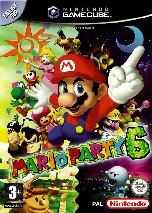 Jaquette de Mario Party 6