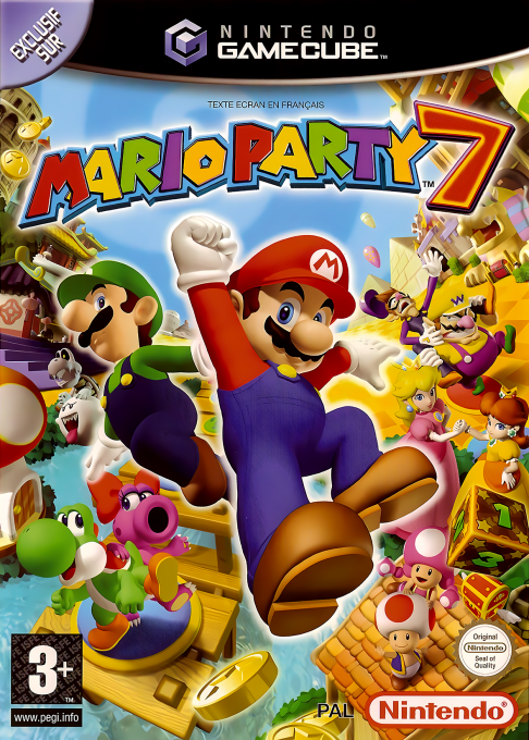Jaquette de Mario Party 7