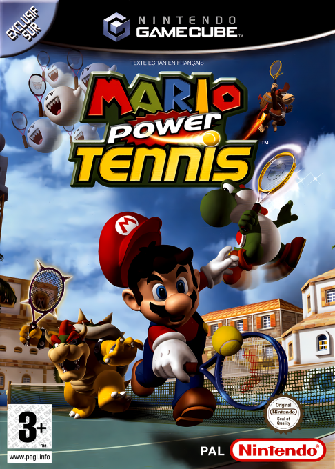 Jaquette de Mario Power Tennis