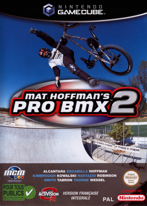 Jaquette de Mat Hoffman's Pro BMX 2