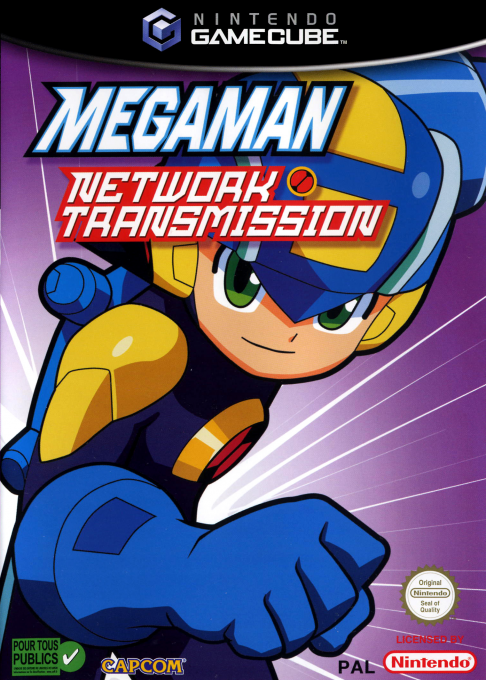 Jaquette de Megaman Network Transmission