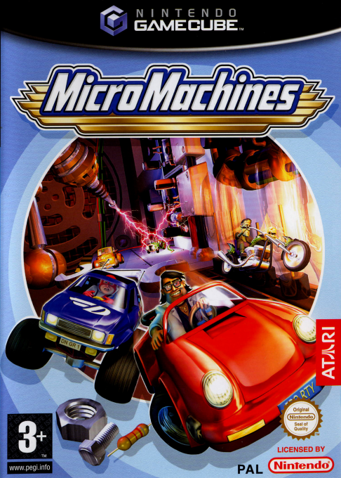 Jaquette de Micro Machines