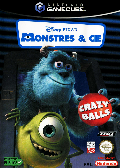 Jaquette de Monstres & Cie : Crazy Balls