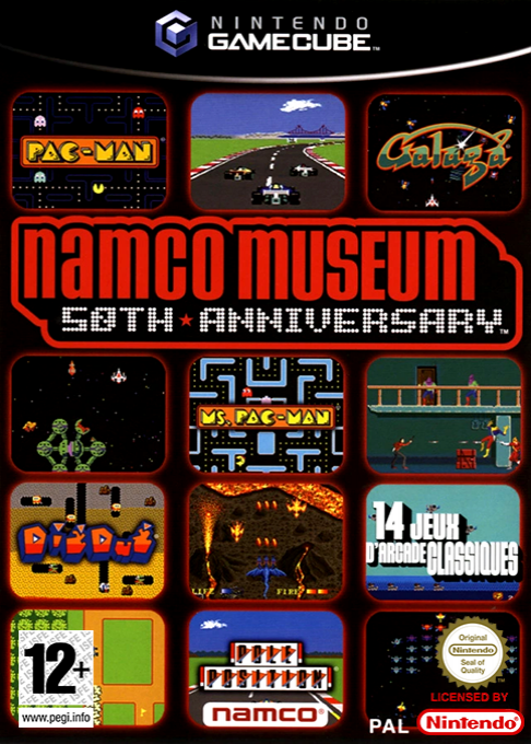 Jaquette de Namco Museum 50th Anniversary