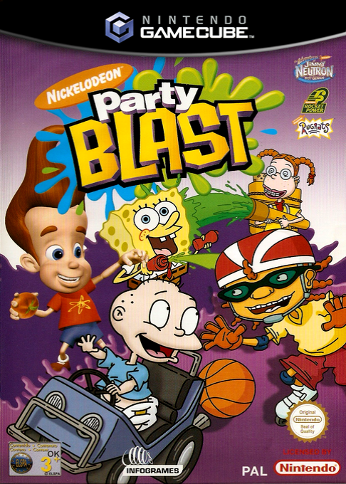 Jaquette de Nickelodeon Party Blast
