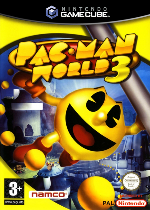 Jaquette de Pac-man World 3