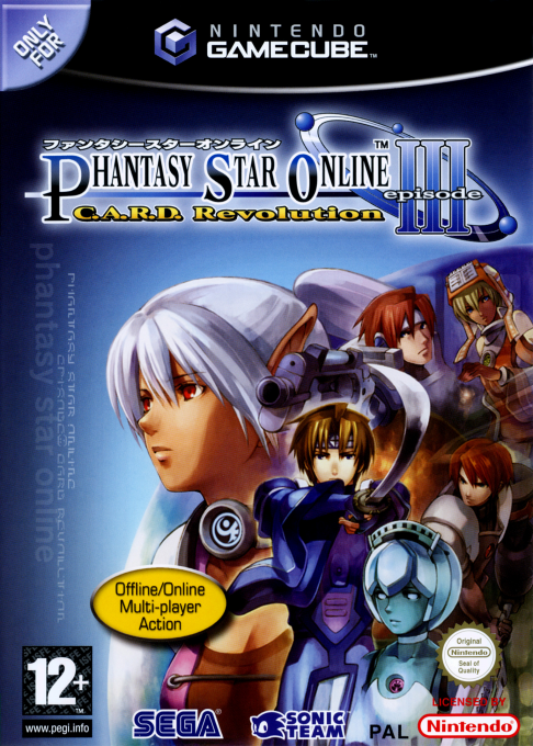 Jaquette de Phantasy Star Online Episode III : C.A.R.D. Revolution