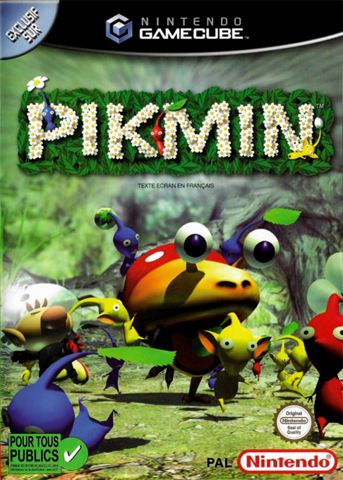 Jaquette de Pikmin