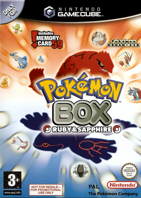 Jaquette de Pokémon Box : Rubis & Saphir
