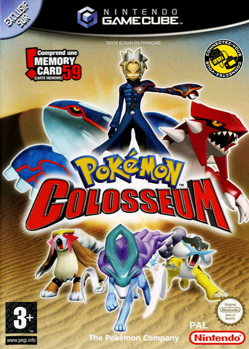 Jaquette de Pokémon Colosseum