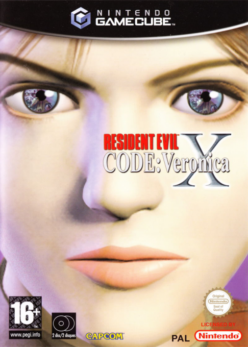 Jaquette de Resident Evil Code : Veronica X