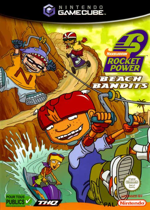 Jaquette de Rocket Power : Beach Bandits