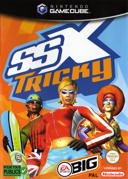 Jaquette de SSX Tricky