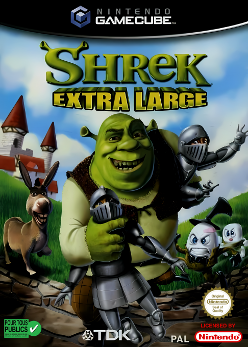 Jaquette de Shrek : Extra Large