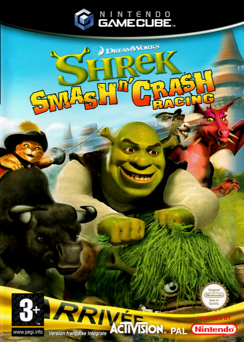 Jaquette de Shrek Smash n' Crash Racing