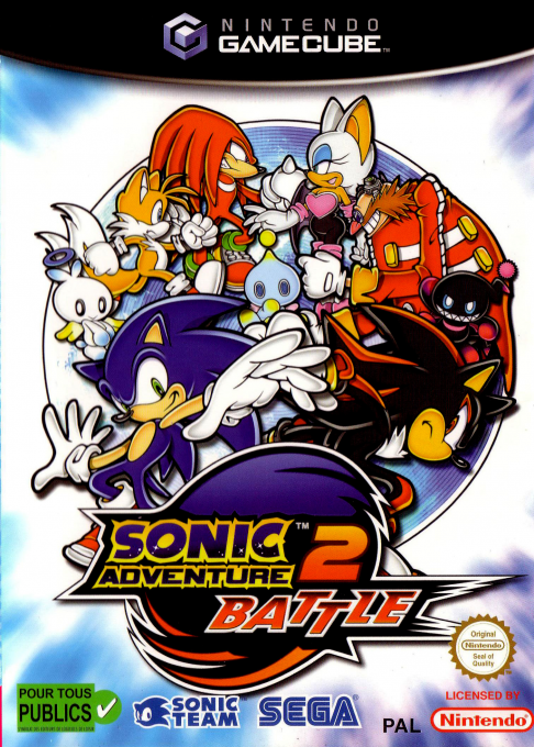 Jaquette de Sonic Adventure 2 Battle