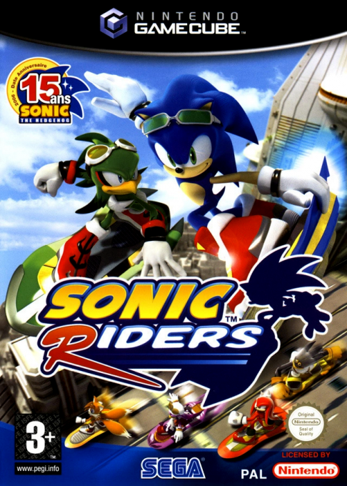 Jaquette de Sonic Riders