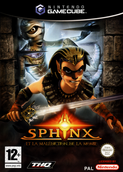 Jaquette de Sphinx et la Malédiction de la Momie