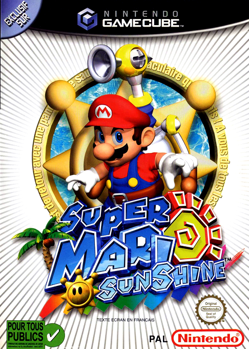 Jaquette de Super Mario Sunshine