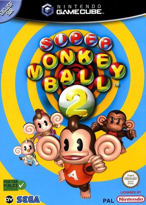 Jaquette de Super Monkey Ball 2