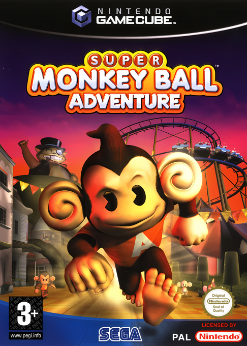 Jaquette de Super Monkey Ball Adventure