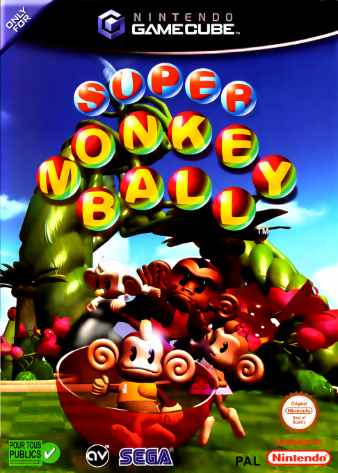 Jaquette de Super Monkey Ball