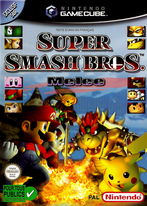 Jaquette de Super Smash Bros. Melee