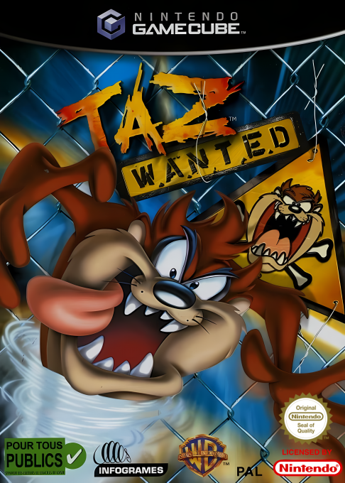 Jaquette de Taz : Wanted