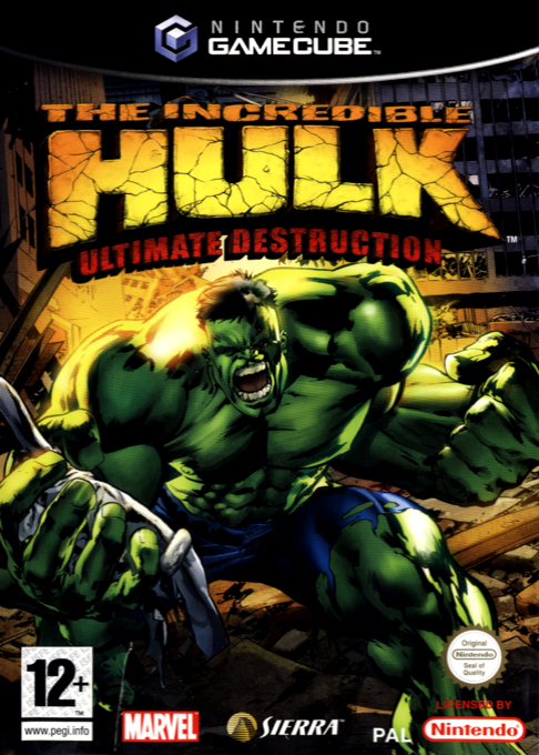Jaquette de The Incredible Hulk : Ultimate Destruction