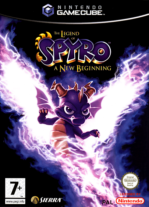 Jaquette de The Legend of Spyro : A New Beginning