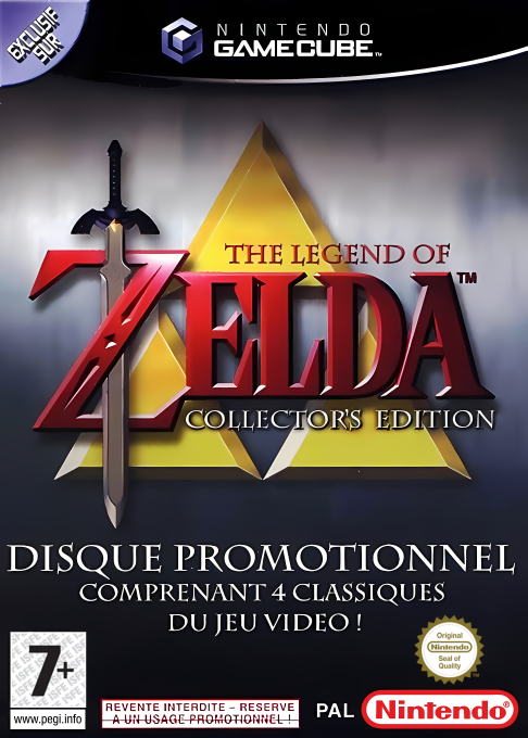 Jaquette de The Legend of Zelda : Collector's Edition
